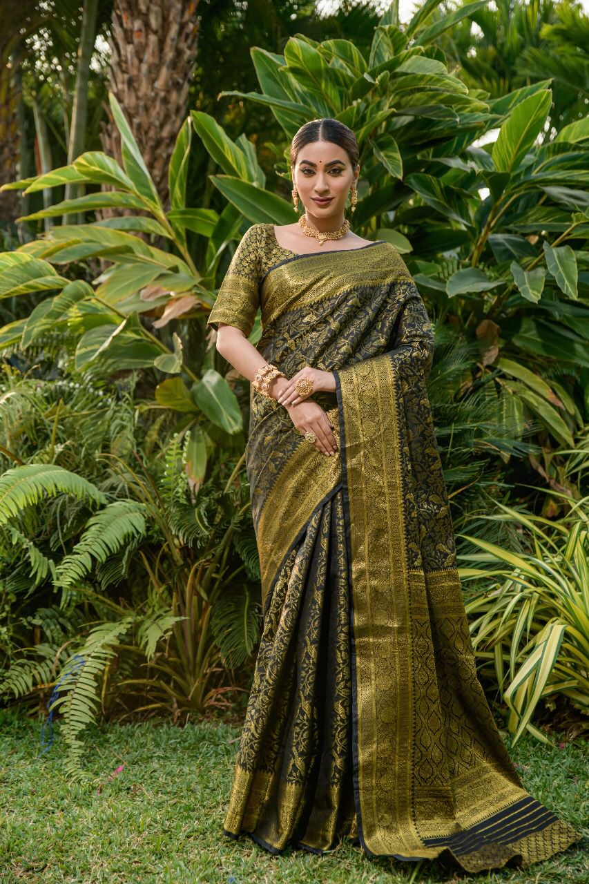 Mandakini Silk 3 Lichi Silk Designer Sarees Catalog